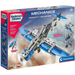 60950 CLEMENTONI MECHANICS SAMOLOTY I HELIKOPTERY