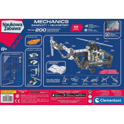 60950 CLEMENTONI MECHANICS SAMOLOTY I HELIKOPTERY