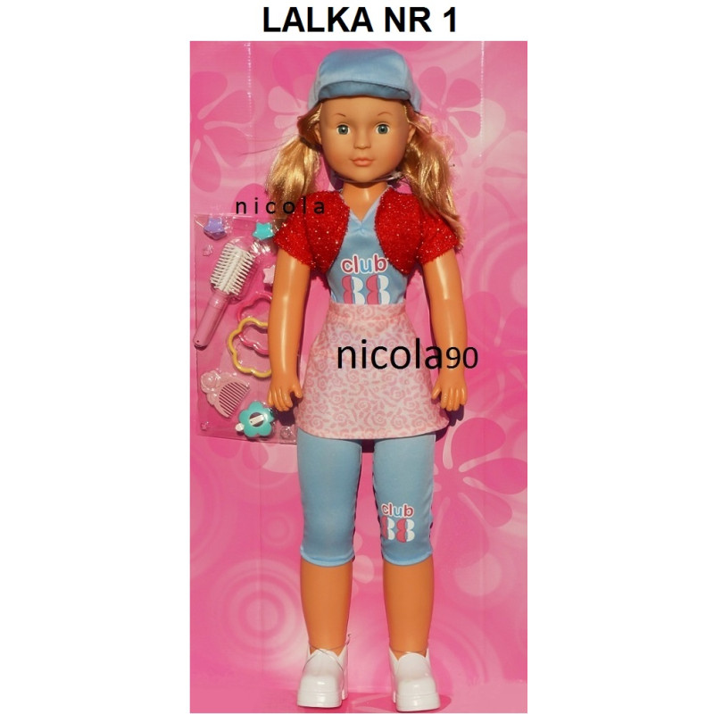 6139 LALKA AGUSIA CHODZĄCA 82cm 