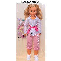 6139 LALKA AGUSIA CHODZĄCA 82cm 