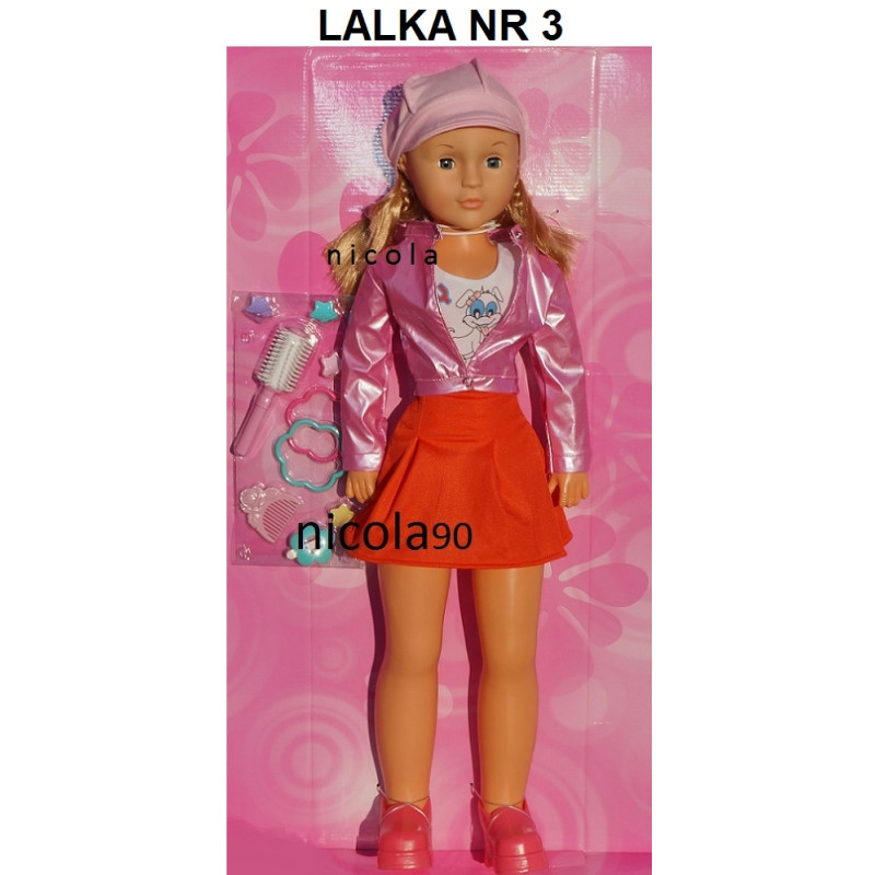 6139 LALKA AGUSIA CHODZĄCA 82cm 