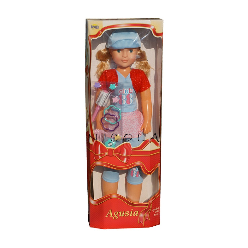 6139 LALKA AGUSIA CHODZĄCA 82cm 