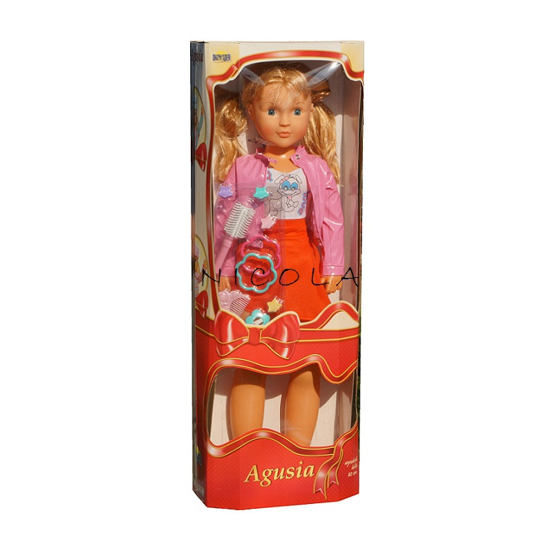 6139 LALKA AGUSIA CHODZĄCA 82cm 