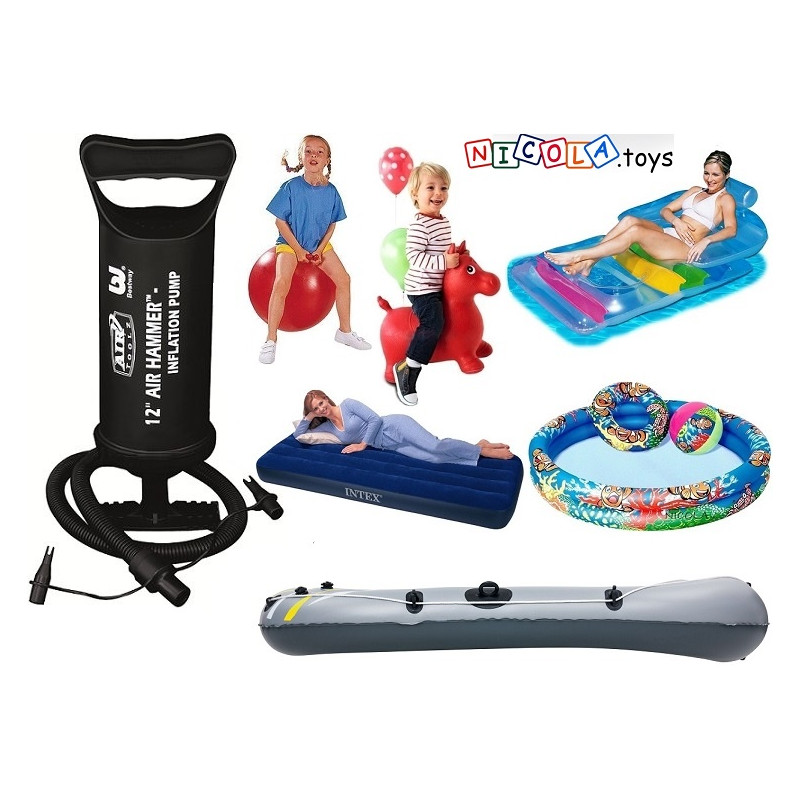 62002 POMPKA TŁOKOWA DO MATERACY BASENÓW BESTWAY 30cm 