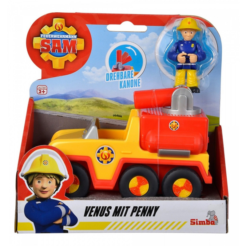 6276 STRAŻAK SAM VENUS MINI POJAZD + FIGURKA PENNY