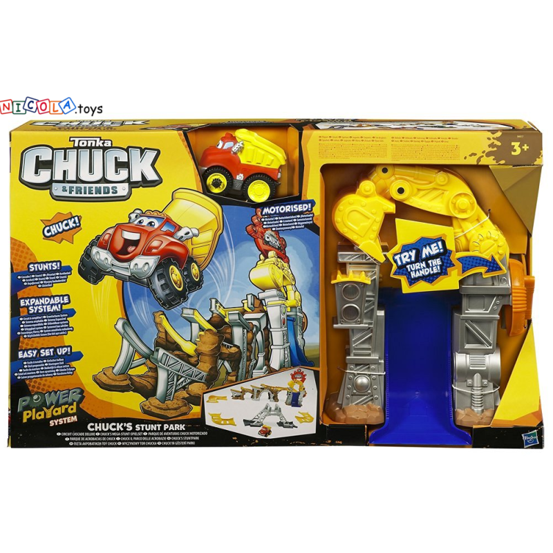 6307 TOR SAMOCHODOWY CHUCK I PRZYJACIELE DUŻY ZESTAW