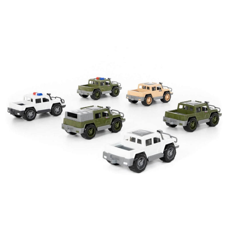 64172 SAMOCHÓD TERENOWY JEEP POLICJA WOJSKO POLESIE
