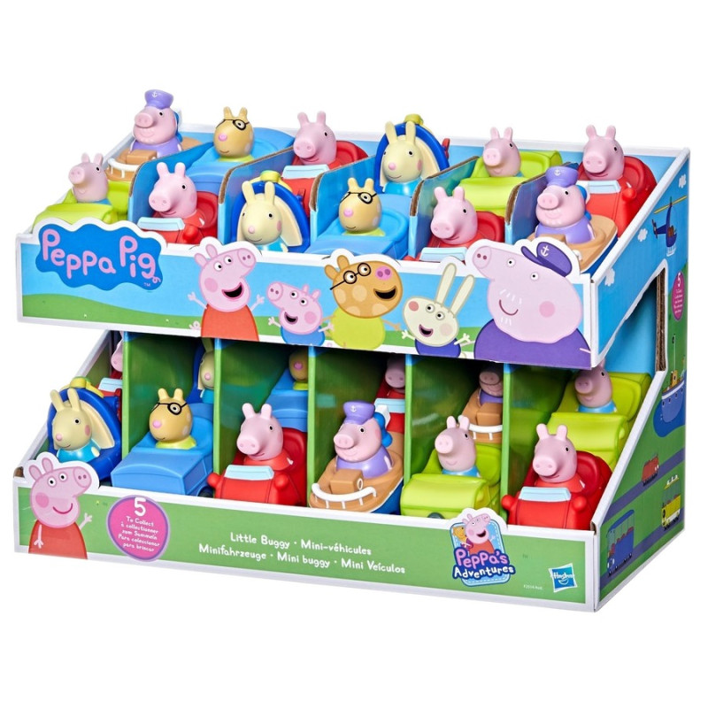 6559 GUMOWY POJAZD ŚWINKA PEPPA Z FIGURKĄ REBECCA 