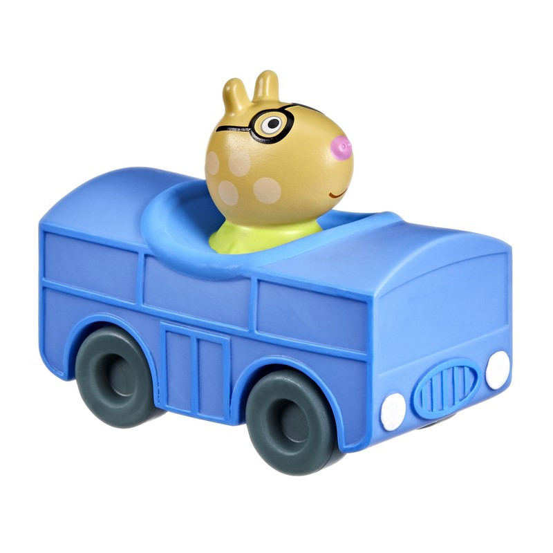 6566 GUMOWY POJAZD ŚWINKA PEPPA Z FIGURKĄ PEDRO