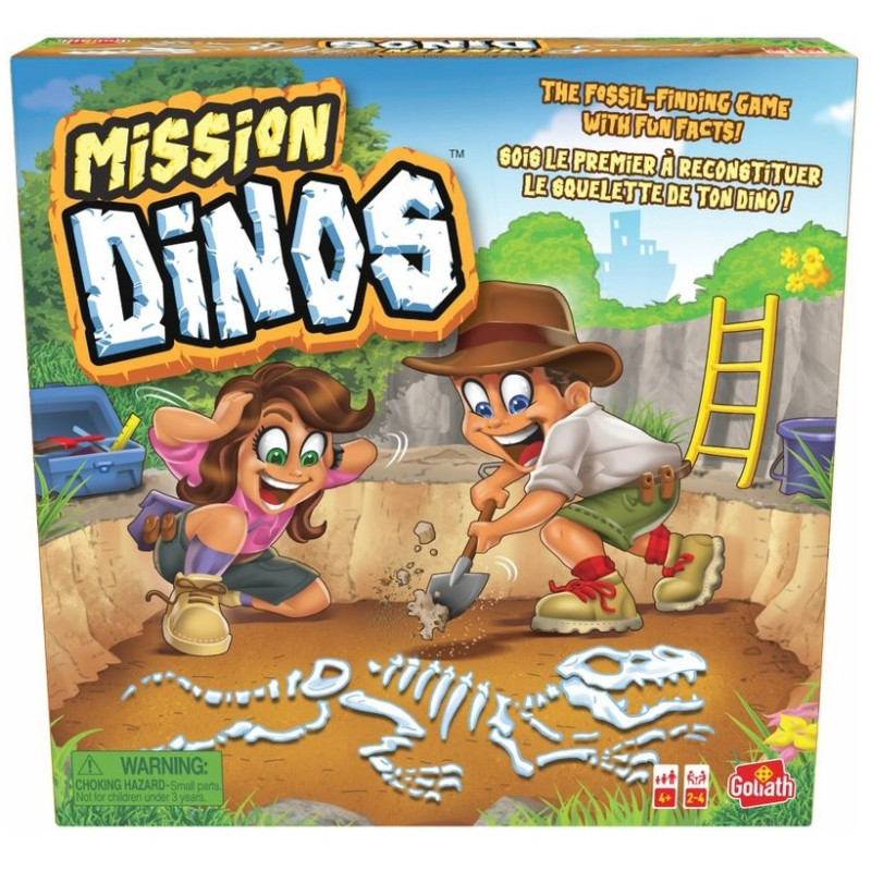 6695 GRA PLANSZOWA DINO MISJA GOLIATH