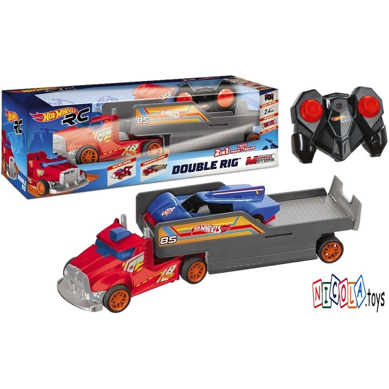 6815 HOT WHEELS DOUBLE RIG ZDALNIE STEROWANY 2 w 1 