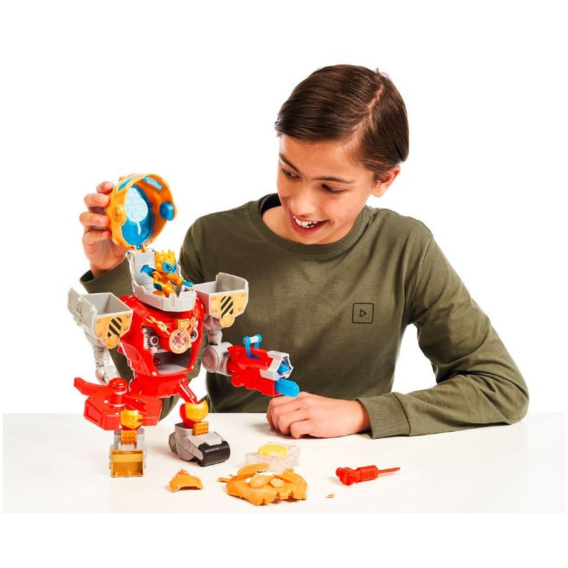 6815 TREASURE X ROBOTS GOLD FIGURKA 25 POZIOMÓW