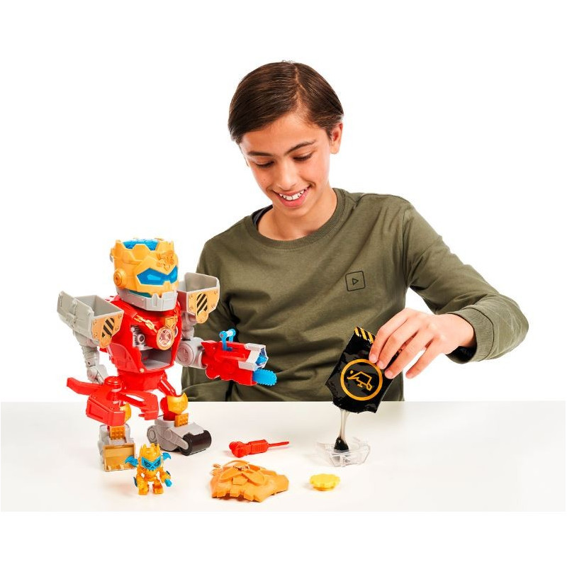 6815 TREASURE X ROBOTS GOLD FIGURKA 25 POZIOMÓW