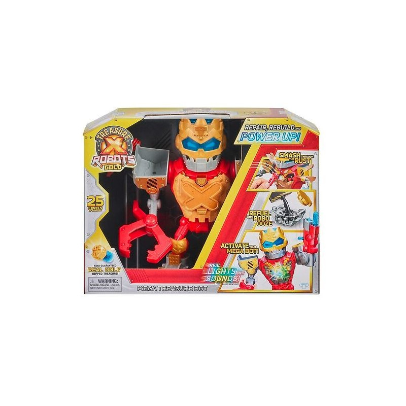 6815 TREASURE X ROBOTS GOLD FIGURKA 25 POZIOMÓW