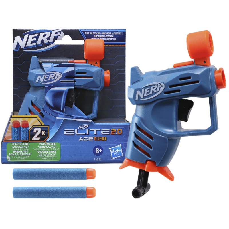 6966 PISTOLET NERF ELITE 2.0 ACE SD-1 + STRZAŁKI