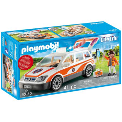 70050 KLOCKI PLAYMOBIL SAMOCHÓD RATOWNICZY KARETKA 