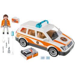 70050 KLOCKI PLAYMOBIL SAMOCHÓD RATOWNICZY KARETKA 