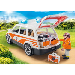 70050 KLOCKI PLAYMOBIL SAMOCHÓD RATOWNICZY KARETKA 