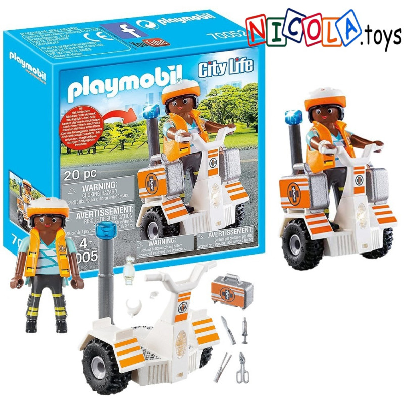 70052 PLAYMOBIL CITY LIFE RATOWNICZY BALANCER