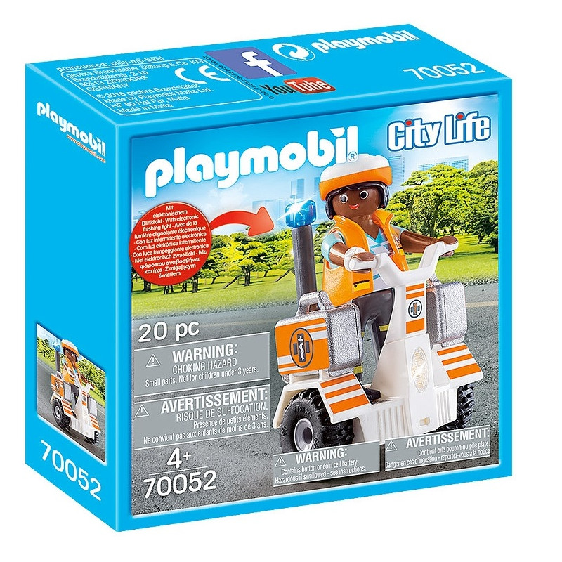 70052 PLAYMOBIL CITY LIFE RATOWNICZY BALANCER