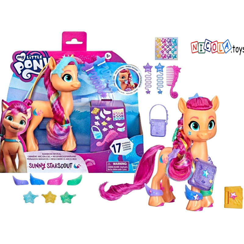 7045 MY LITTLE PONY TĘCZOWA SUNNY STARSCOUT 