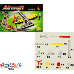 7082 KLOCKI EDUKACYJNE KONSTRUKCYJNE 37ele