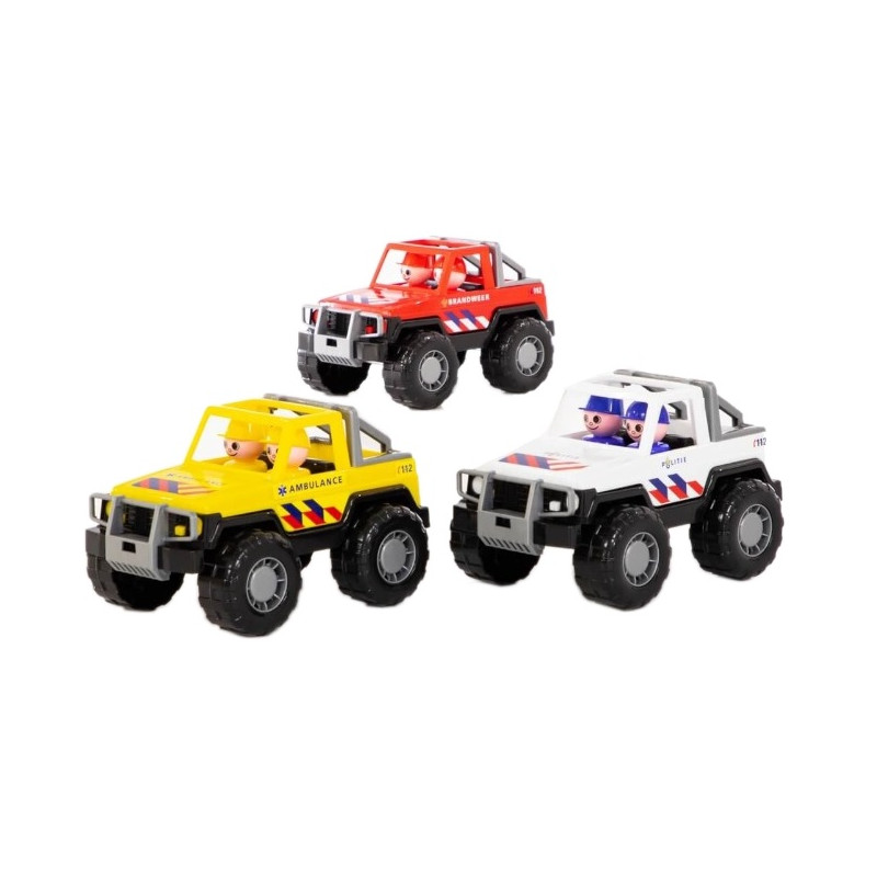 71125 SAMOCHÓD TERENOWY JEEP POLICJA KARETKA STRAŻ  POLESIE