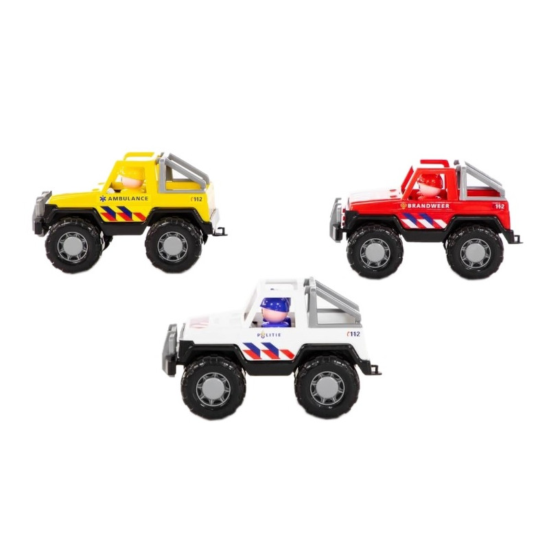 71125 SAMOCHÓD TERENOWY JEEP POLICJA KARETKA STRAŻ  POLESIE