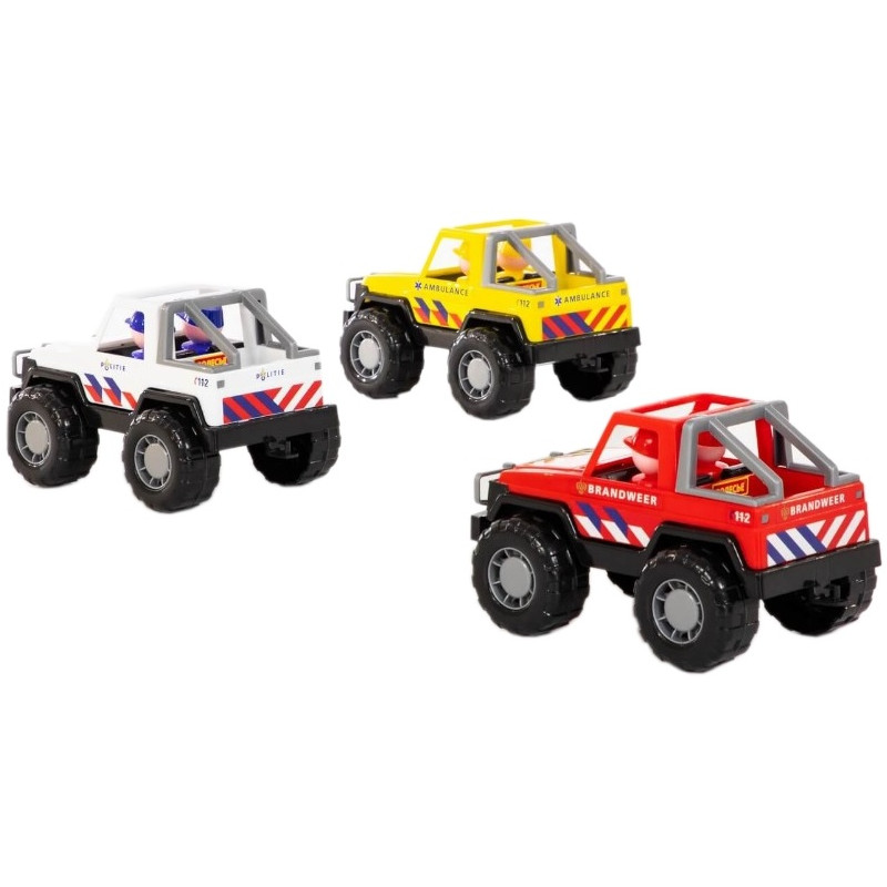71125 SAMOCHÓD TERENOWY JEEP POLICJA KARETKA STRAŻ  POLESIE