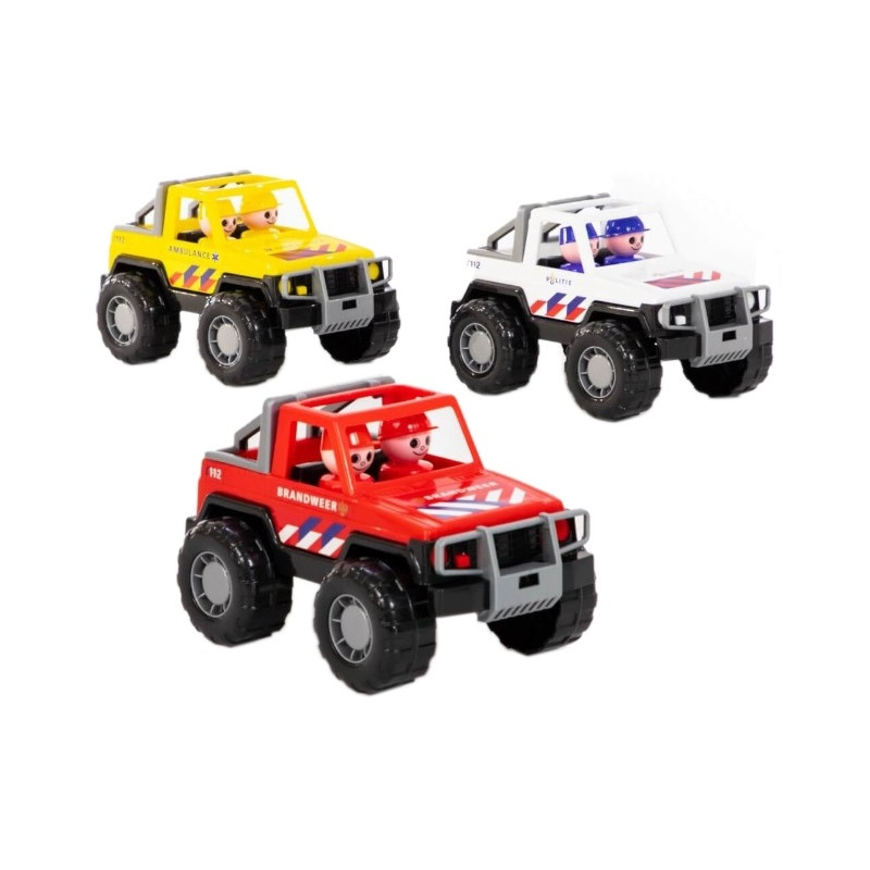 71125 SAMOCHÓD TERENOWY JEEP POLICJA KARETKA STRAŻ  POLESIE