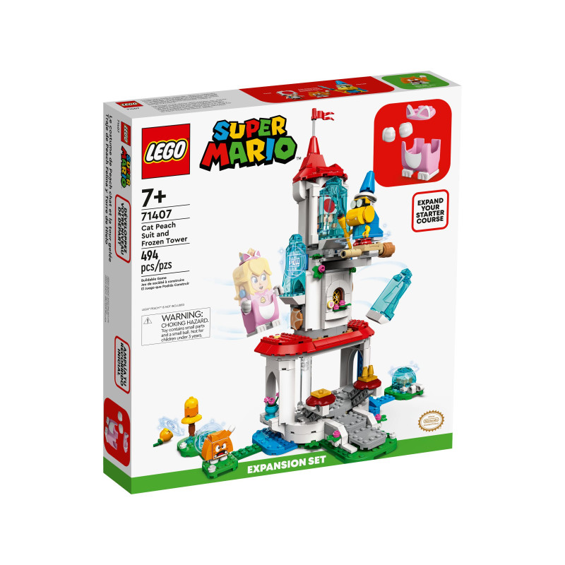 71407 LEGO SUPER MARIO CAT PEACH I LODOWA WIEŻA