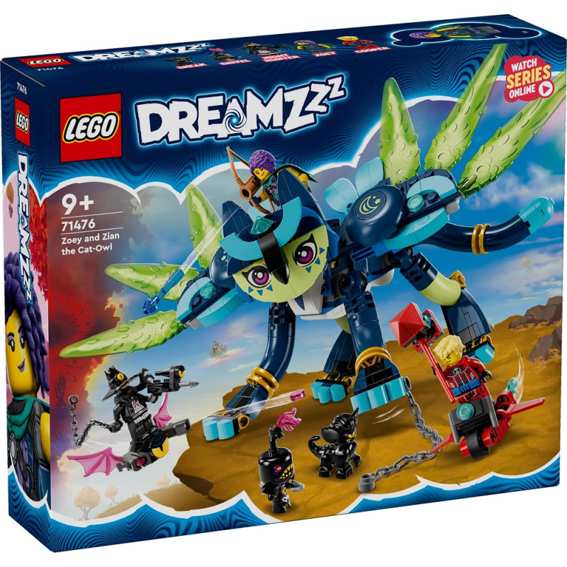 71476 KLOCKI LEGO DREAMZZZ ZOEY I SOWOKOT ZIAN