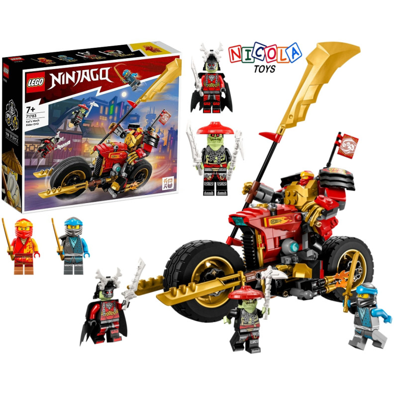 71783 KLOCKI LEGO NINJAGO JEŹDZIEC - MECH KAIA