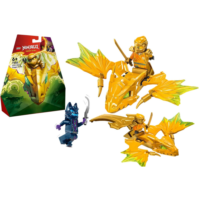 71803 Klocki Lego Ninjago Atak powstającego smoka Arina 27 elementów 