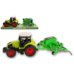 7354 FARMA TRAKTOR Z NAPĘDEM Z MASZYNĄ ROLNICZĄ 