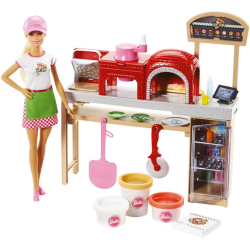 7384 LALKA BARBIE PIZZERIA ZESTAW FHR09