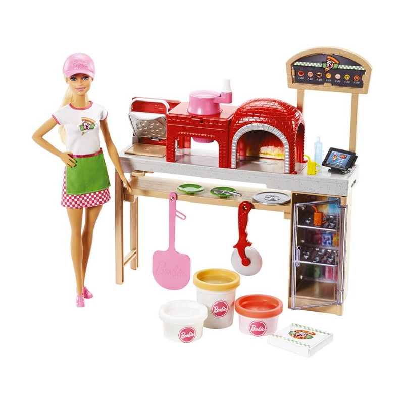 7384 LALKA BARBIE PIZZERIA ZESTAW FHR09