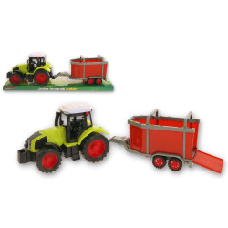 7415 TRAKTOR Z NAPĘDEM + PRZYCZEPA DO KONI