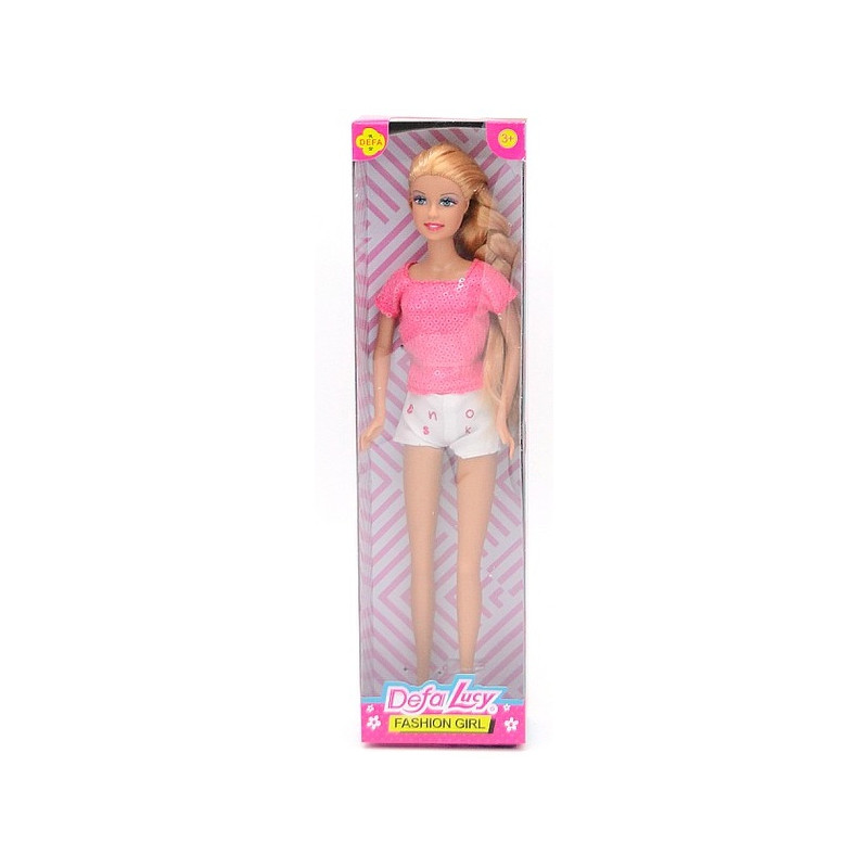 7493 LALKA W KOLOROWYM LETNIM UBRANIU DEFA LUCY