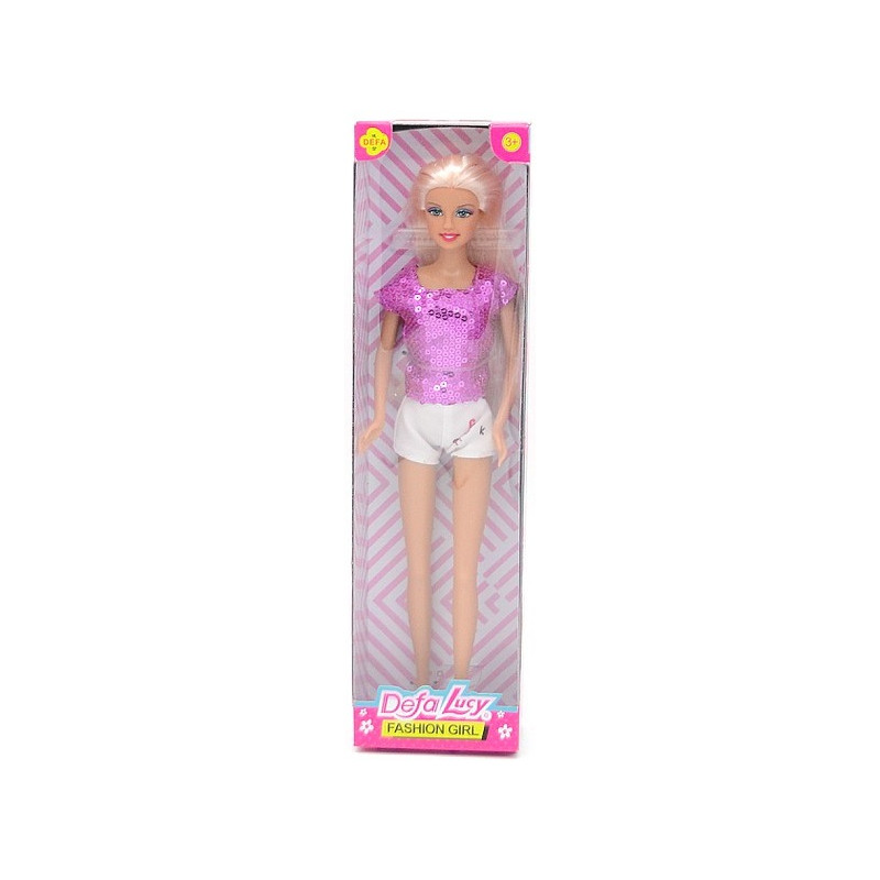 7493 LALKA W KOLOROWYM LETNIM UBRANIU DEFA LUCY