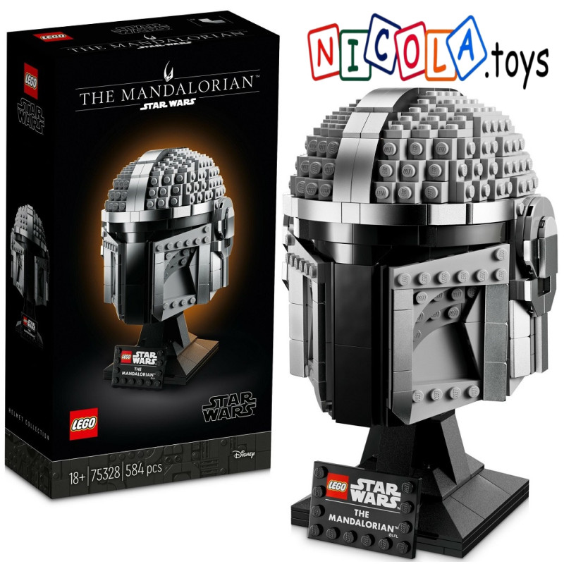 75328 KLOCKI LEGO STAR WARS HEŁM MANDALORIANINA