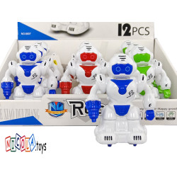 7535 ROBOT Z NAPĘDEM NA KÓŁKACH RUSZA RĘKAMI
