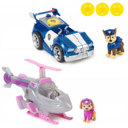 7548 PSI PATROL POJAZDY CHASE I SKYE + FIGURKI 
