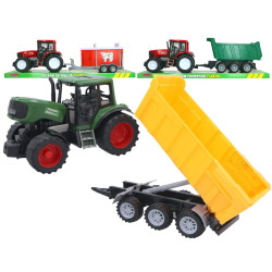 7605 WIELKI TRAKTOR Z NAPĘDEM FUNKCYJNA PRZYCZEPA