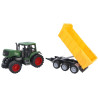7605 WIELKI TRAKTOR Z NAPĘDEM FUNKCYJNA PRZYCZEPA