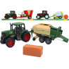 7612 WIELKI TRAKTOR Z NAPĘDEM + MASZYNA ROLNICZA