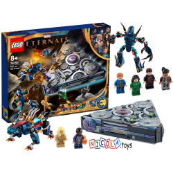 76156 KLOCKI LEGO ETERNALS HEROES DOMO POWSTAJE 
