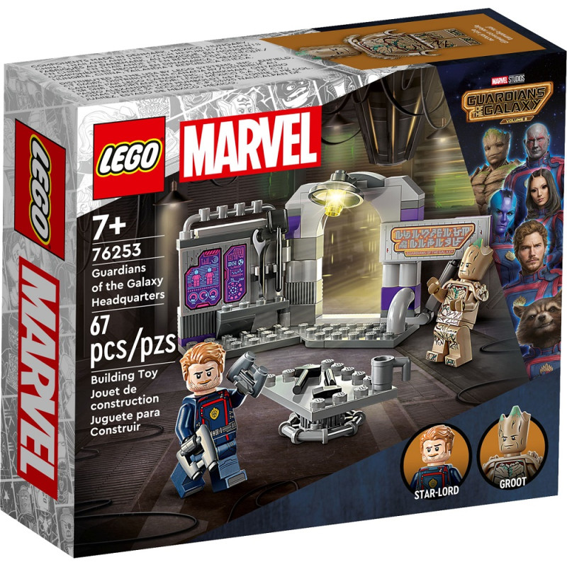 76253 LEGO MARVEL KWATERA STRAŻNIKÓW GALAKTYKI 