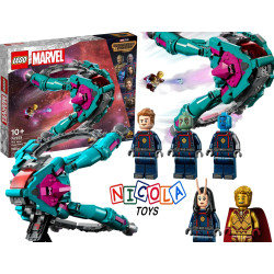 76255 KLOCKI LEGO MARVEL NOWY STATEK STRAŻNIKÓW