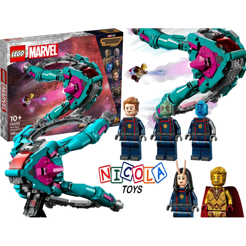 76255 KLOCKI LEGO MARVEL NOWY STATEK STRAŻNIKÓW